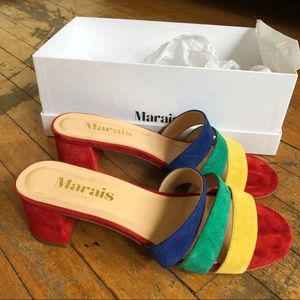 Marais rainbow heel